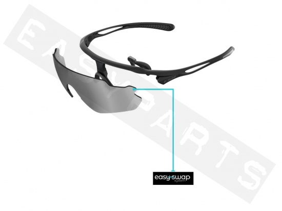 Sunglasses CGM 770A FLY black/Iridium Plus blue S2 (18%-43%)